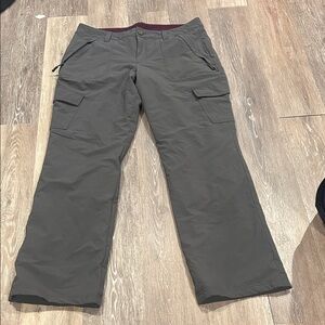 Gray Fleece Lined Pants